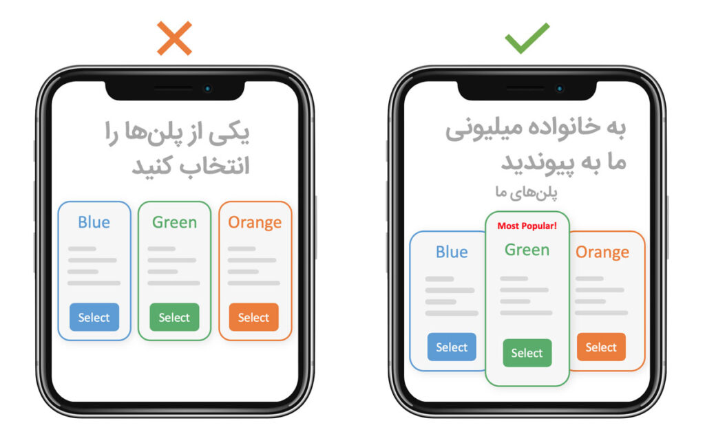 طراحی برای تجربه کاربری بهتر